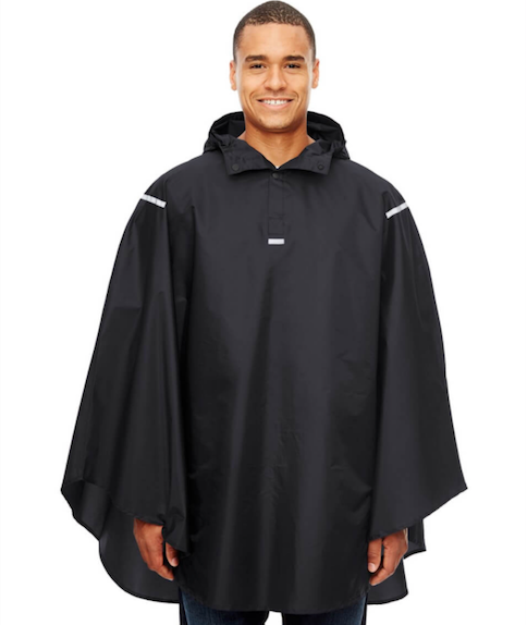 Black Autzen Poncho