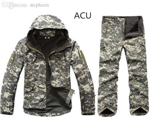 Camo Rain Gear