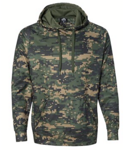 Green Camo Hoodie