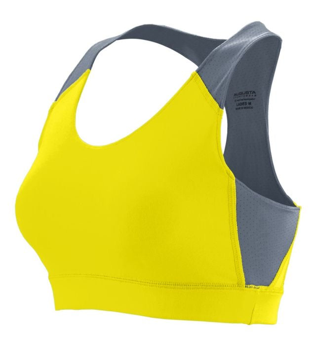 Yellow & Grey Yoga Top